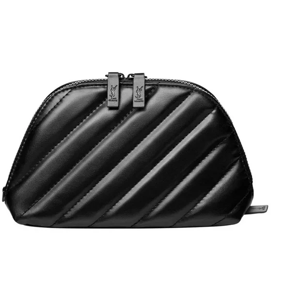 YSL Black Quilted Chain Shoulder Bag - Picture 2 of 5